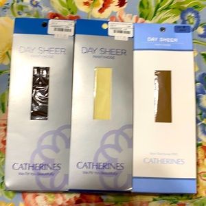 Variety of Catherine pantyhose. Different colors and sizes!